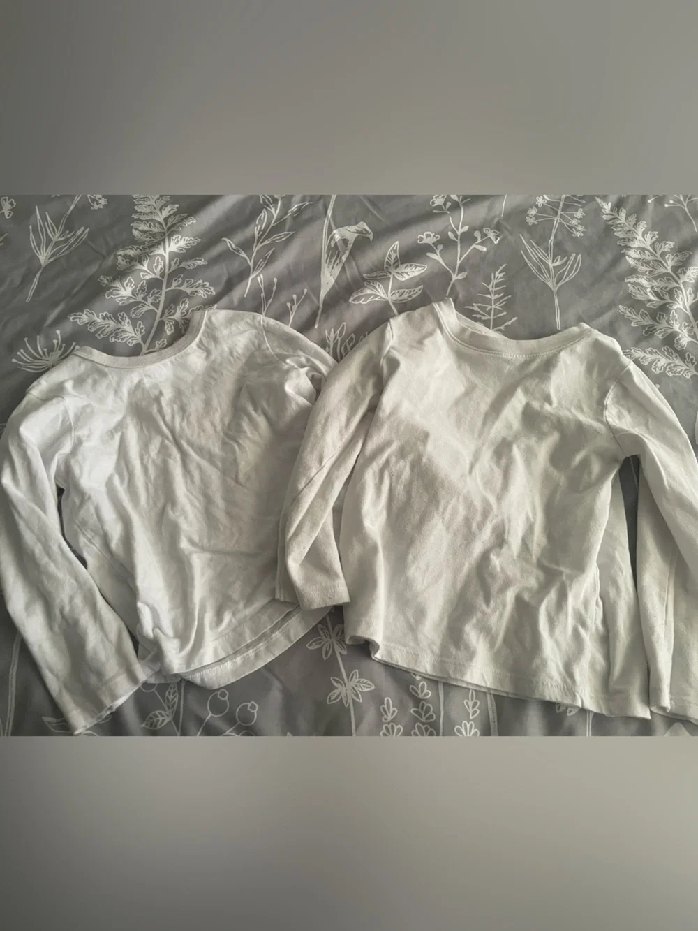 The Children's Place White Long Sleeve Tee Boys 3T / 4T